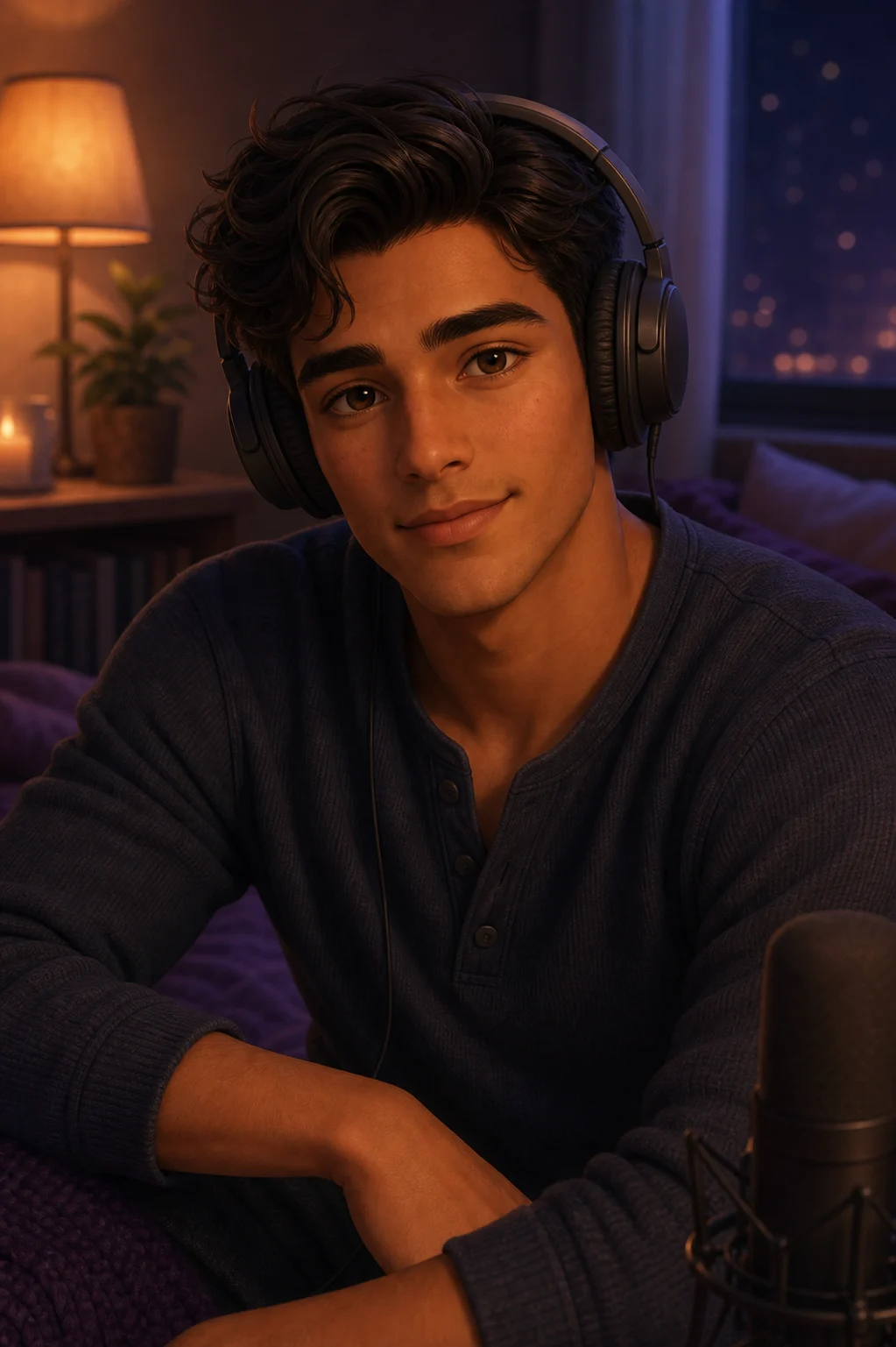 Santiago ASMR voice character